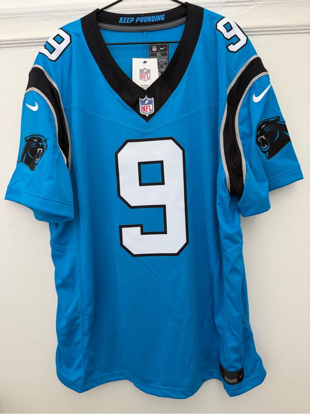 Bryce Young Carolina Panthers Men's Nike Dri-FIT NFL Limited Jersey Sz XXL 175$ - Picture 3 of 12